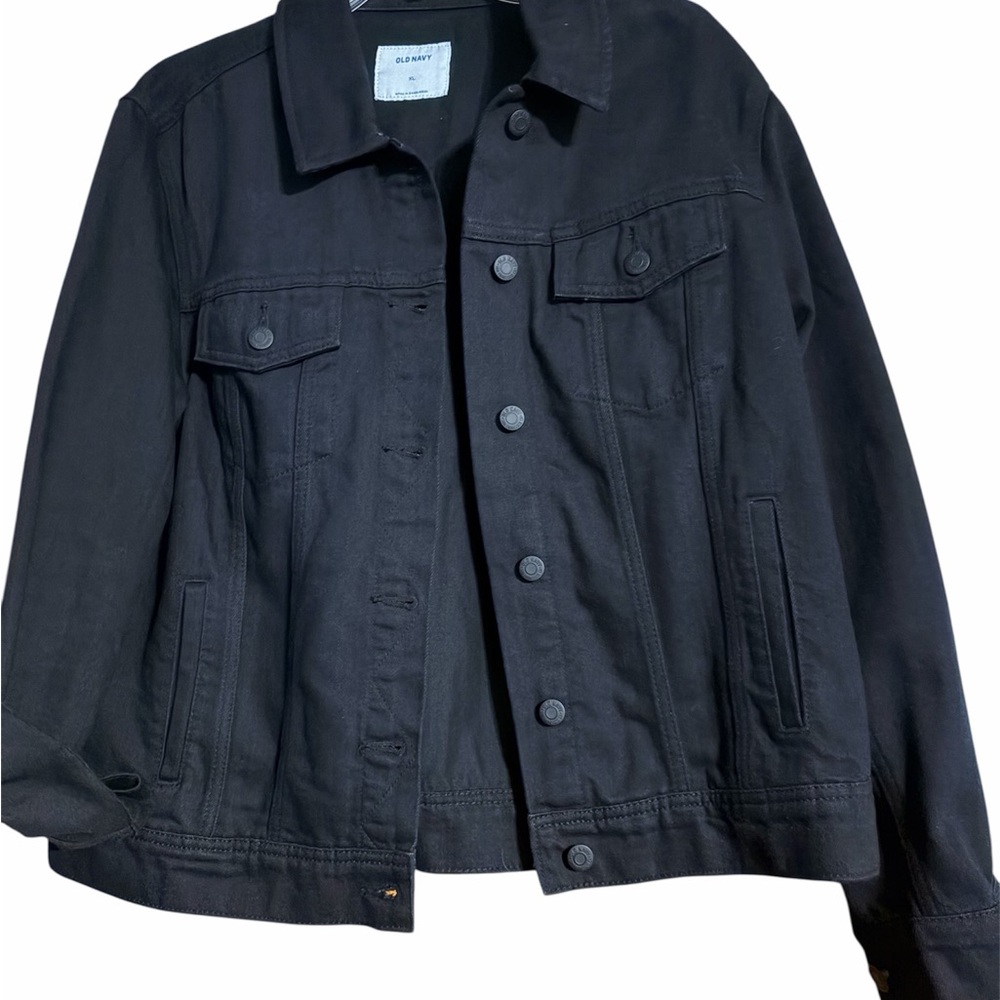 Old Navy Black Denim Jacket